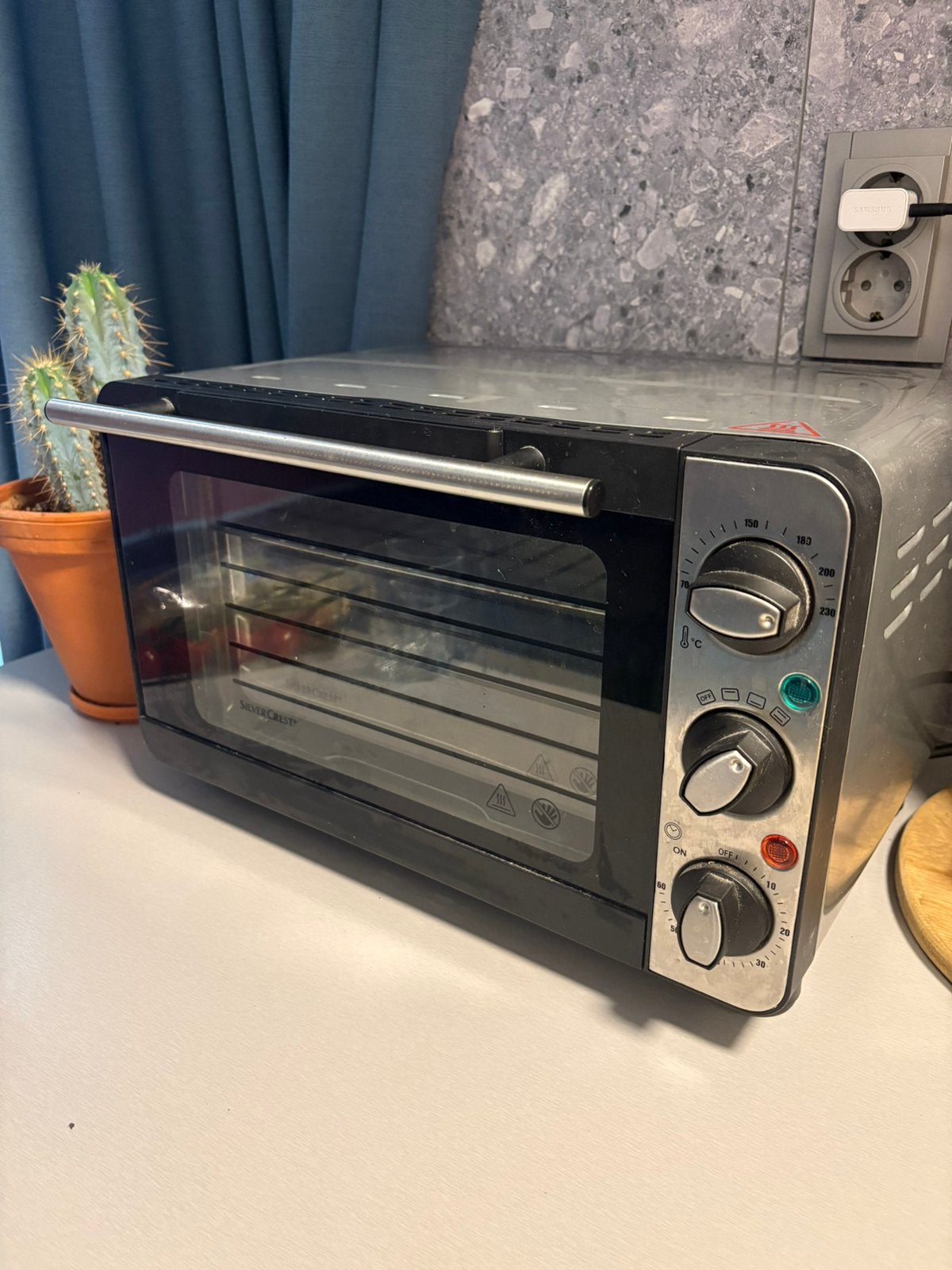 Silvercrest mini oven sgb 1200 b5, Ophalen, Zo goed als nieuw, Minder dan 45 cm