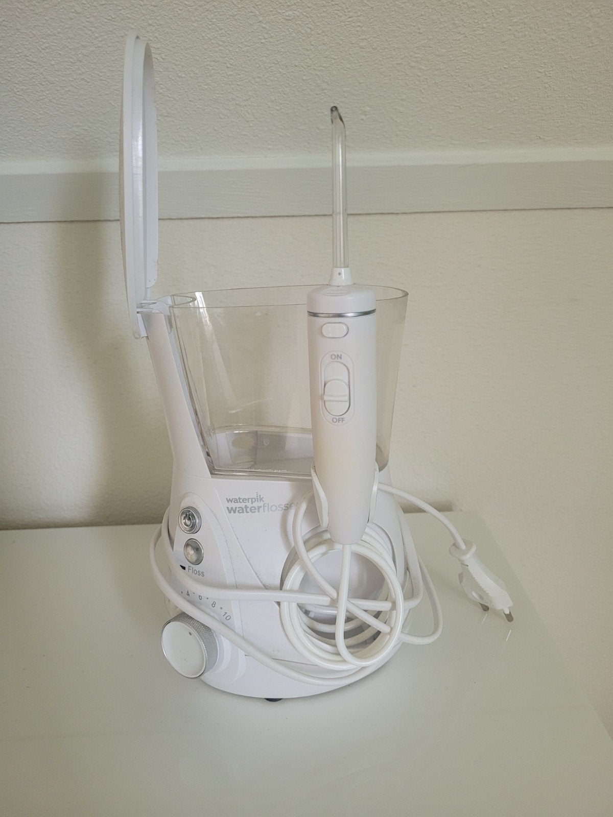 Waterpik Waterflosser - Gebruikt, deksel sluit niet perfect, Ophalen of Verzenden, Gebruikt, Overige typen