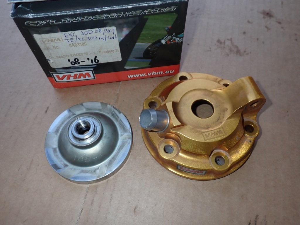 KTM EXC300 08-17 Husqy TE TC 300 2014-2016 VHM Cilinder Kop, Ophalen of Verzenden