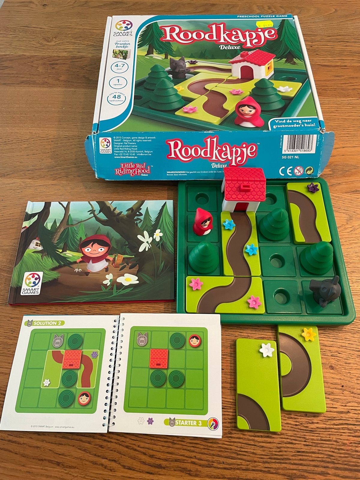 SmartGames Roodkapje Deluxe Puzzelspel, Een of twee spelers, Ophalen of Verzenden, Zo goed als nieuw