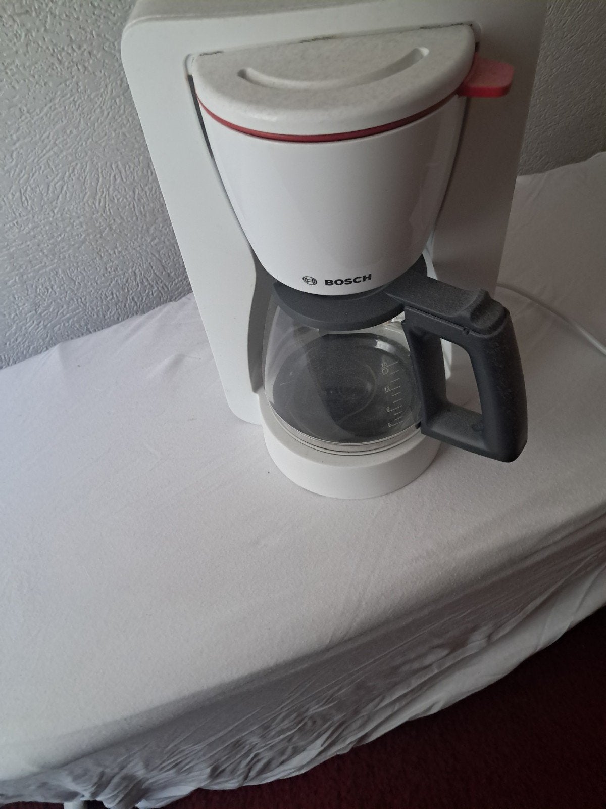 Bosch Koffiezetapparaat - Wit, Goede Staat, Witgoed en Apparatuur, Koffiezetapparaten, Gebruikt, Gemalen koffie, Koffiemachine