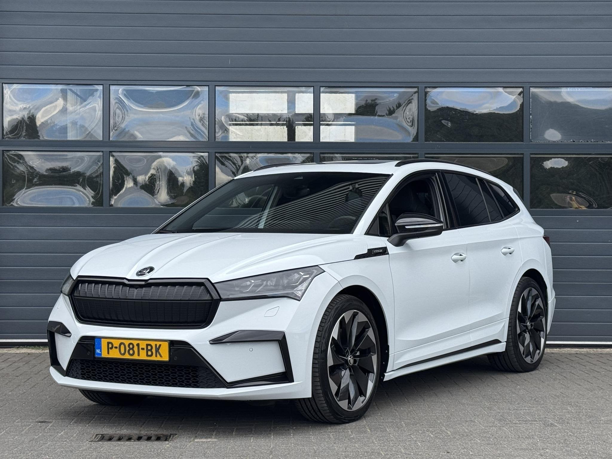 SKODA ENYAQ IV 80 SPORTLINE (92% SOH) I GROOT ACCUPAKKET I W, Auto's, Skoda, Automaat, Achterwielaandrijving, Gebruikt, Huisgarantie