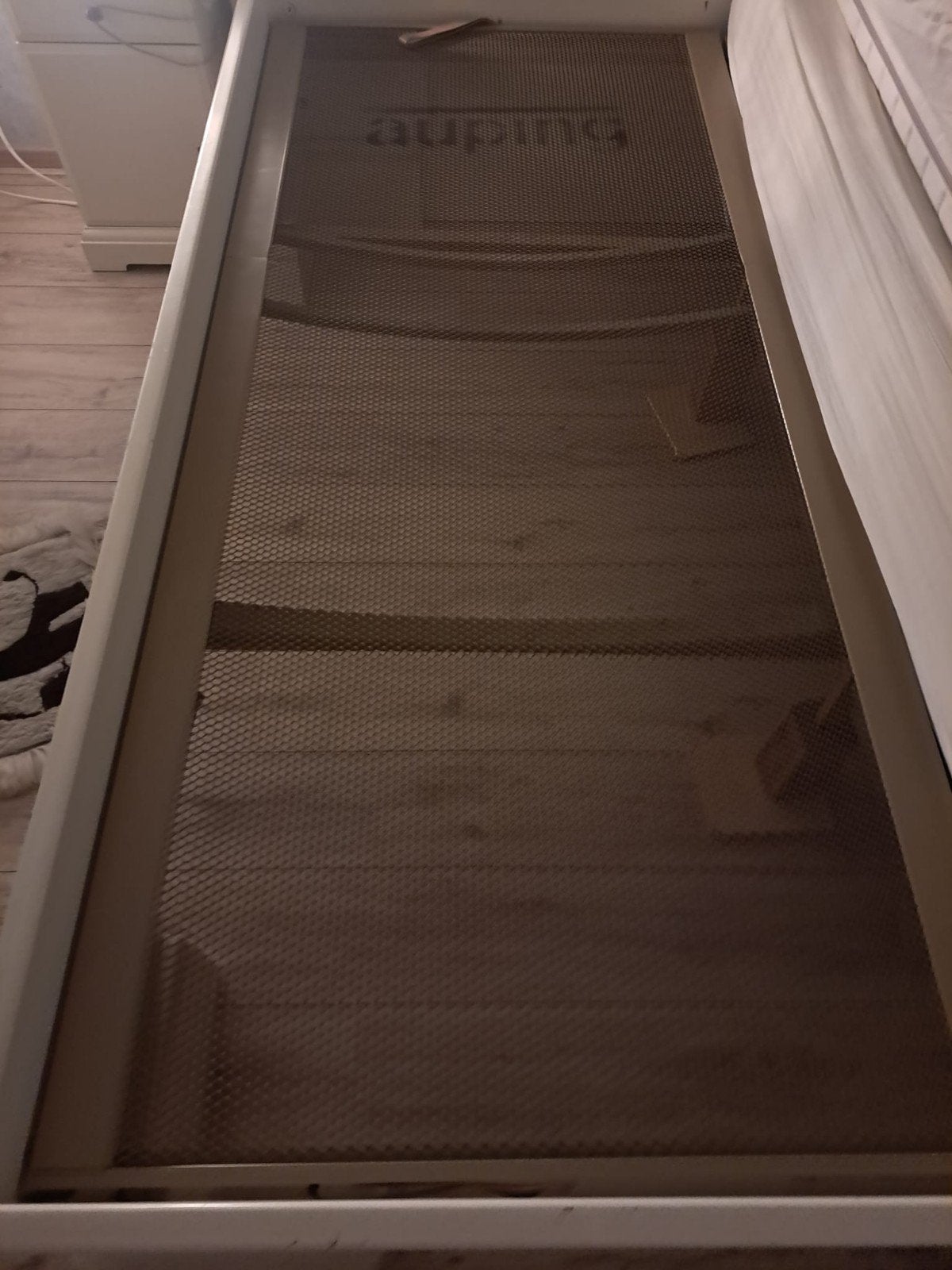 Verstelbare Auping bedspiralen, Ophalen, Eenpersoons, Hout, 90 cm