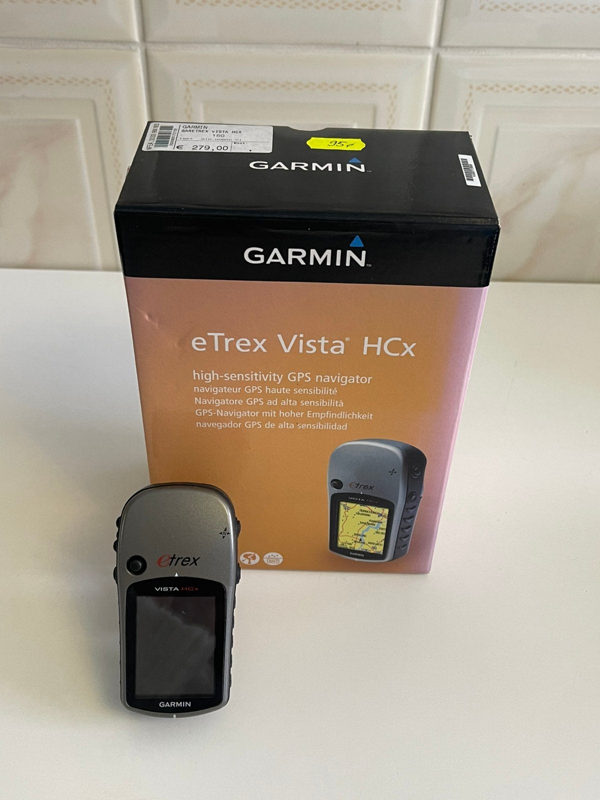 Garmin eTrex Vista HCx, Fietsen en Brommers, Fietsaccessoires | Fietscomputers, Ophalen of Verzenden, Zo goed als nieuw
