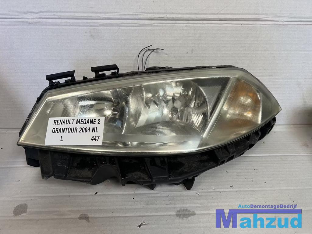 RENAULT MEGANE 2 Links koplamp 2003-2009, Auto-onderdelen, Verlichting, Renault, Gebruikt, Ophalen of Verzenden