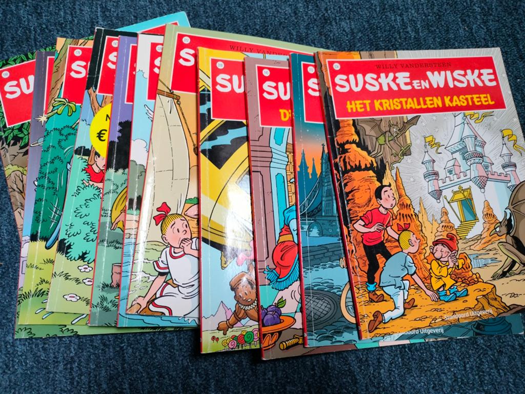11 mooie Suske en wiskes, Boeken, Strips | Comics, Zo goed als nieuw, Meerdere comics, Europa, Ophalen of Verzenden