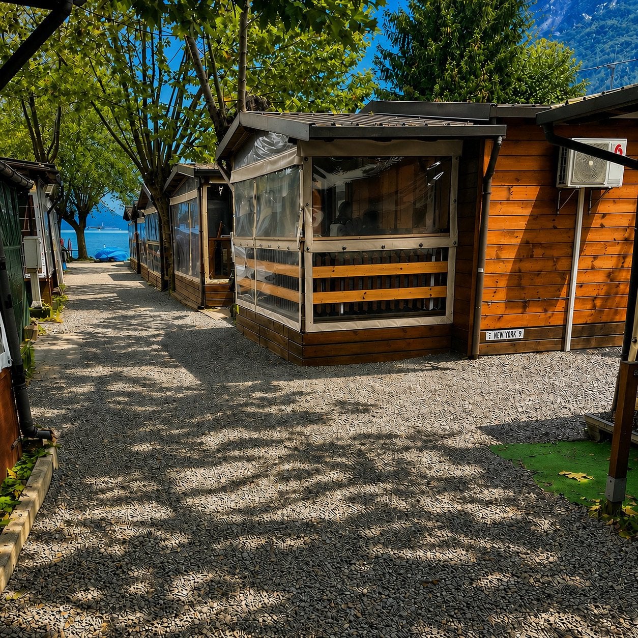 Te koop / te huur 5p chalet Porlezza Luganomeer Italie, Ophalen, Gebruikt, 3 ramen of meer