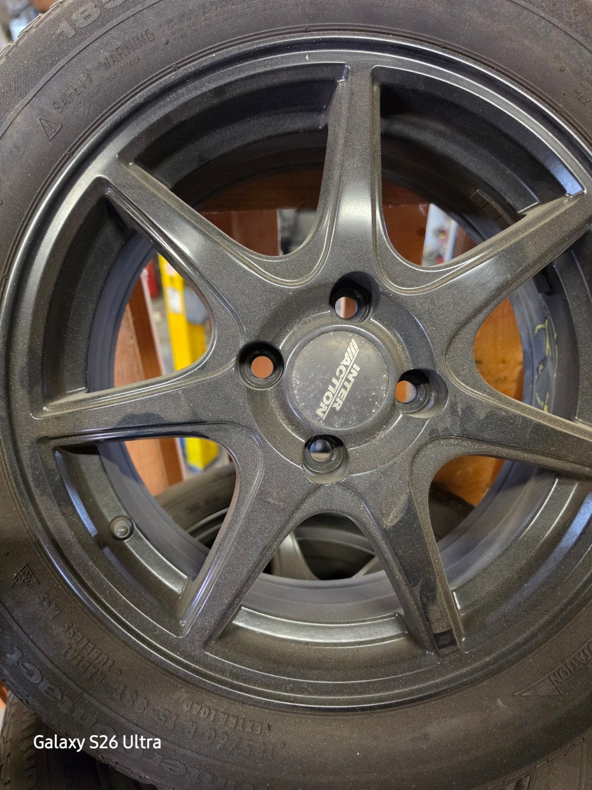 Velgen met banden voor Mini (2003) - 15 inch, Ophalen, Gebruikt, 16 inch, Banden en Velgen