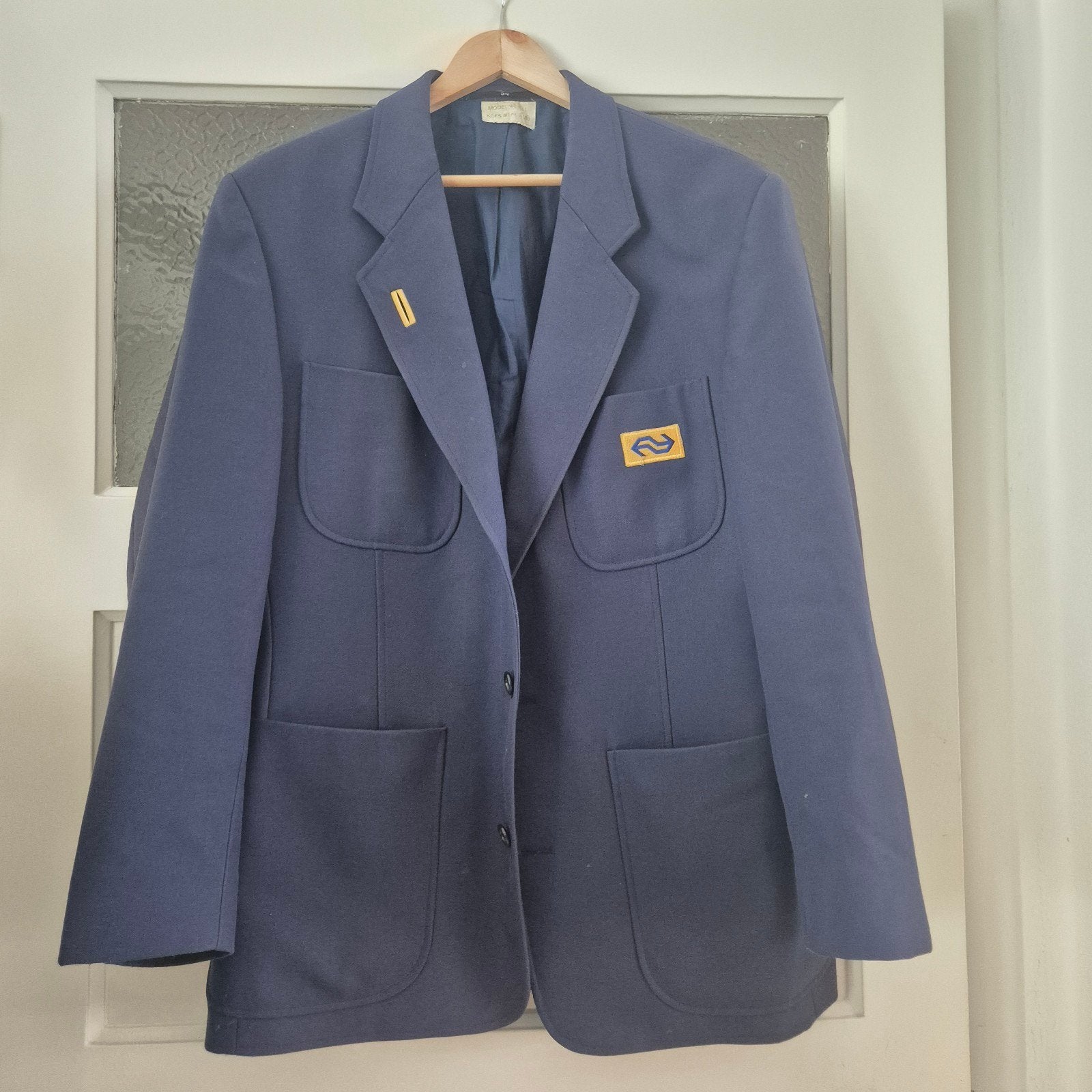 NS Uniform Jasje - Vintage Collectie, Blauw, Ophalen of Verzenden, Gedragen, Overige maten