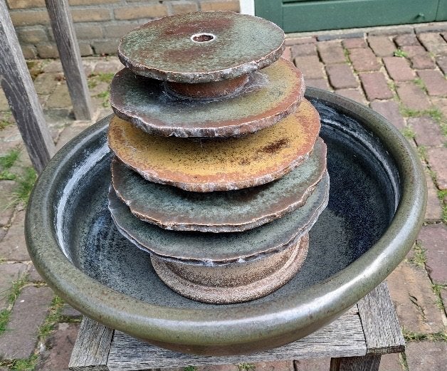 Binnenfontein, Tuin en Terras, Ophalen, Gebruikt, Overige materialen, Fontein