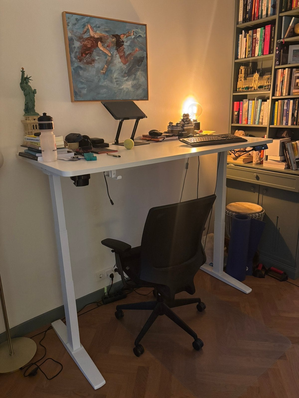 Stabureau en bureaustoel