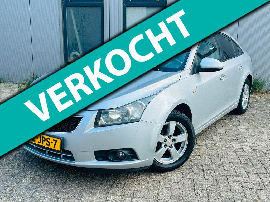 Chevrolet Cruze 1.6 LS 3 E Eigenaar AIRCO SENSOR TREKHAAK, Voorwielaandrijving, Euro 5, 15 km/l, Gebruikt
