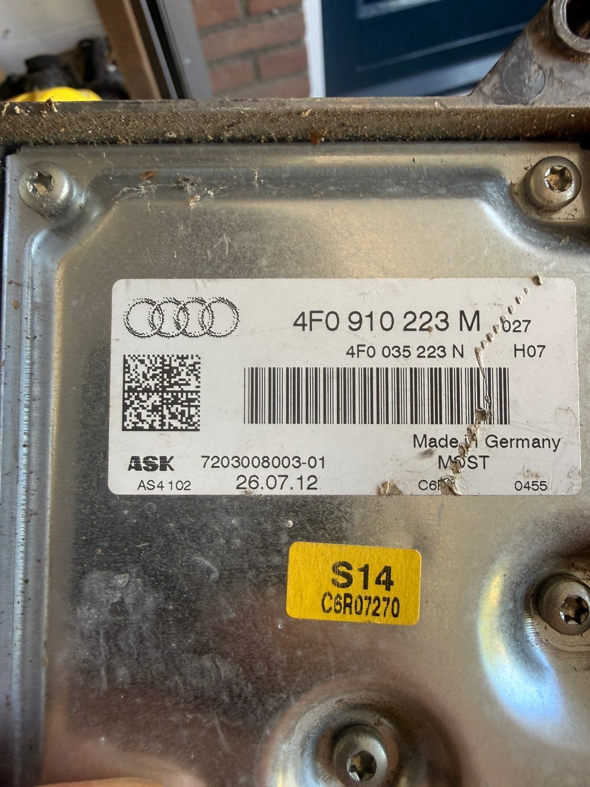 MOET Weg: Versterker Audi, Ophalen of Verzenden, Gebruikt, Audi