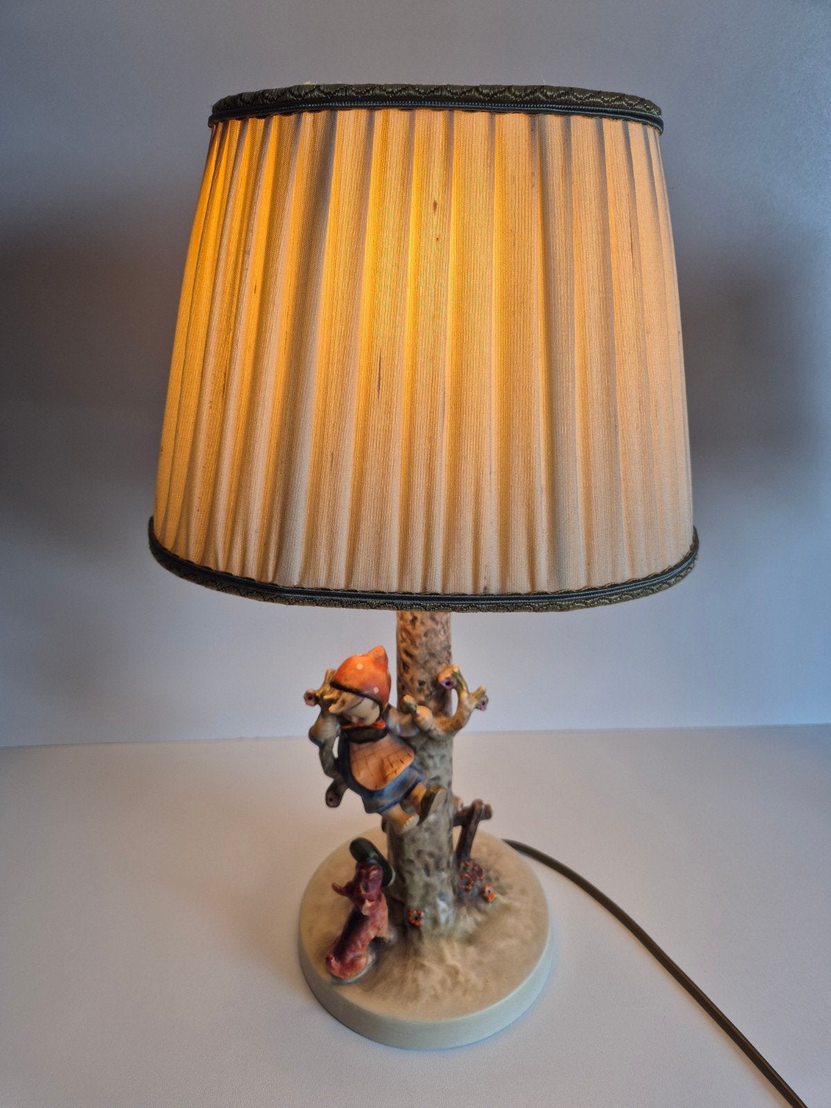 Vintage Hummel tafellamp, Ophalen of Verzenden