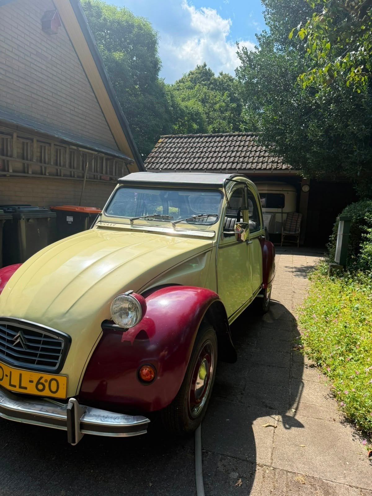 DOLLY Citroën 2CV 0.6 Club S6 1986, Auto's, Voorwielaandrijving, 602 cc, 2CV, Beige