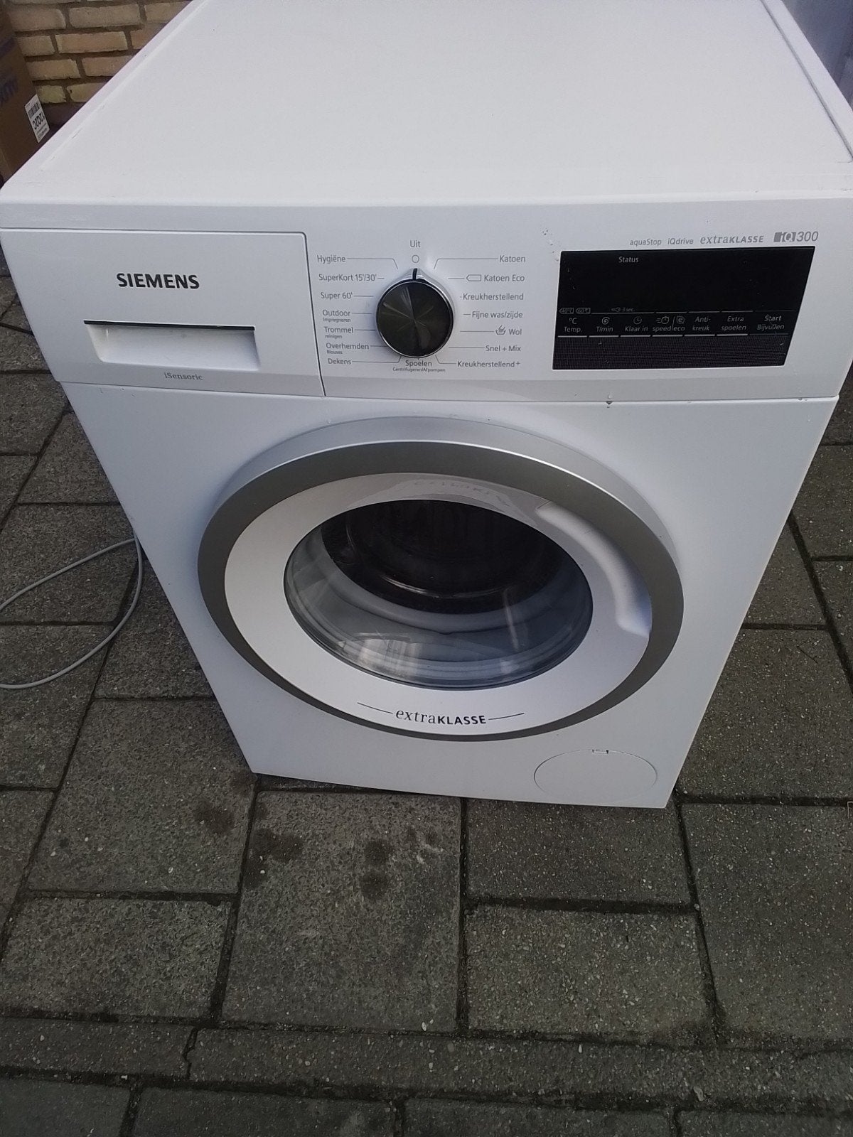 Siemens wasmachine 7 kilo 1400 toeren, 8 tot 10 kg, Ophalen, 1600 toeren of meer, 85 tot 90 cm