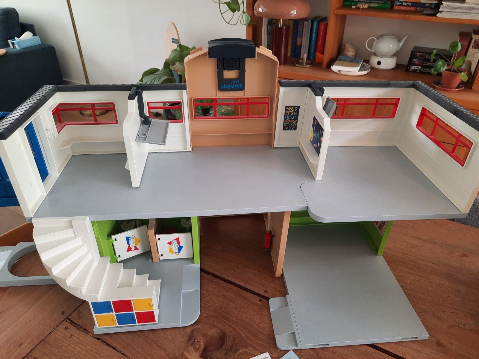 Mooie playmobil school 9453, Ophalen, Zo goed als nieuw