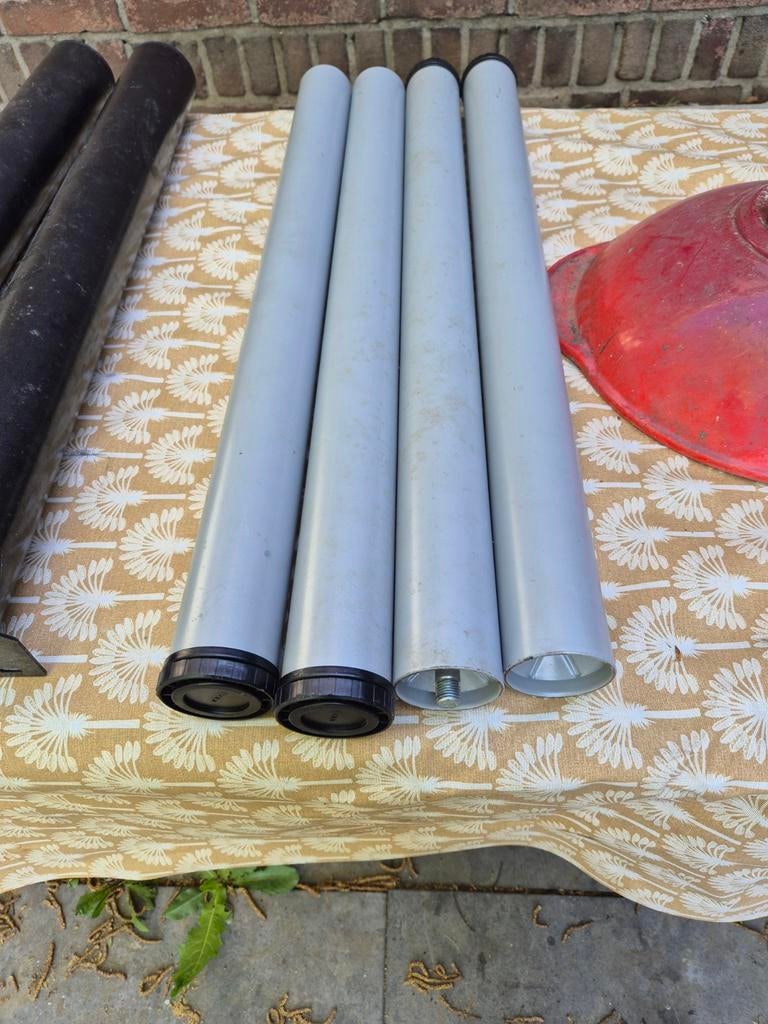 Tafelpoten 70 cm - Diverse Soorten en Kleuren, Ophalen, Tafelpoot, Gebruikt, 50 tot 100 cm