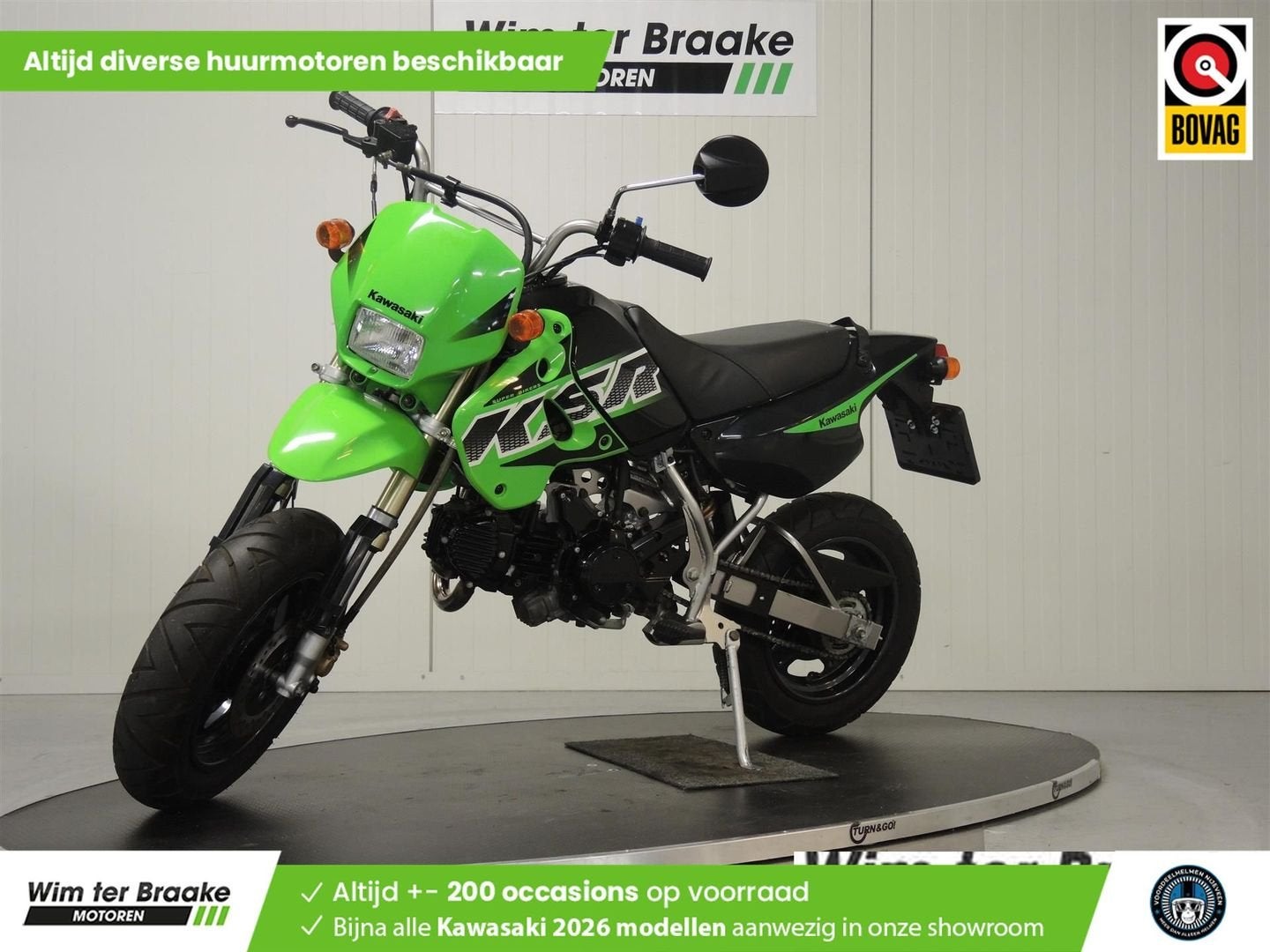 KAWASAKI KSR 110 (bj 2008), Bedrijf, Onbekend, KAWASAKI, Overig