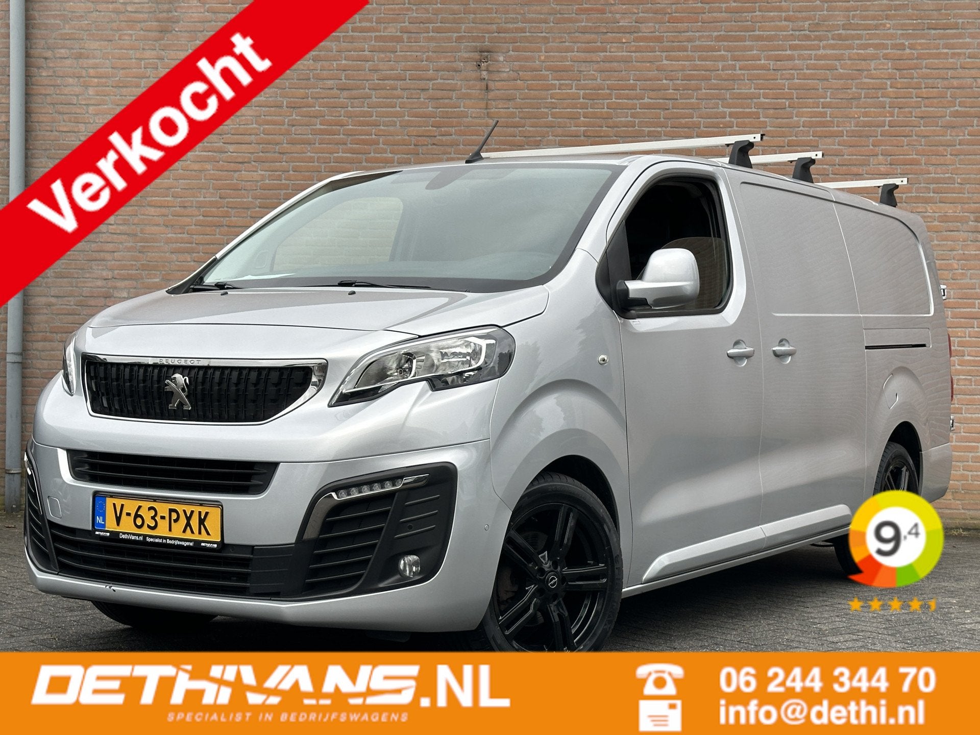 Peugeot Expert 231L 2.0BlueHDI 120PK L3 / 2x Schuifdeur / Cr, Voorwielaandrijving, Gebruikt, 4 cilinders, Met garantie (alle)