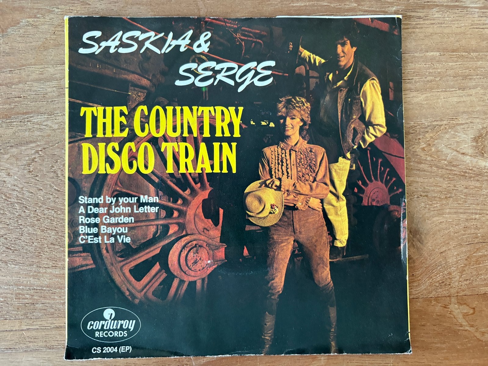 Saskia & Serge - The Country Disco Train (EP) 032, Ophalen of Verzenden, Gebruikt, EP