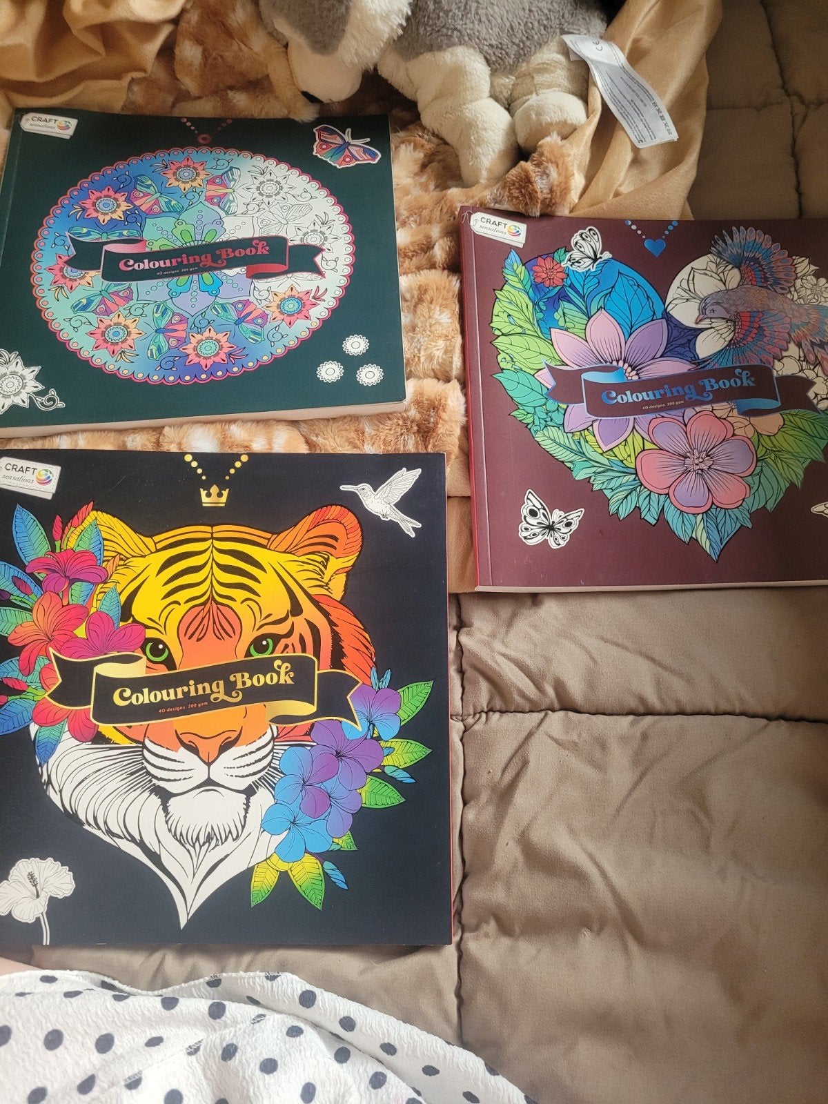 Craft Sensations Kleurboek - Dieren, Mandala's, Harten, Boeken, Ophalen, Zo goed als nieuw, Tekenen en Schilderen, Geschikt voor kinderen