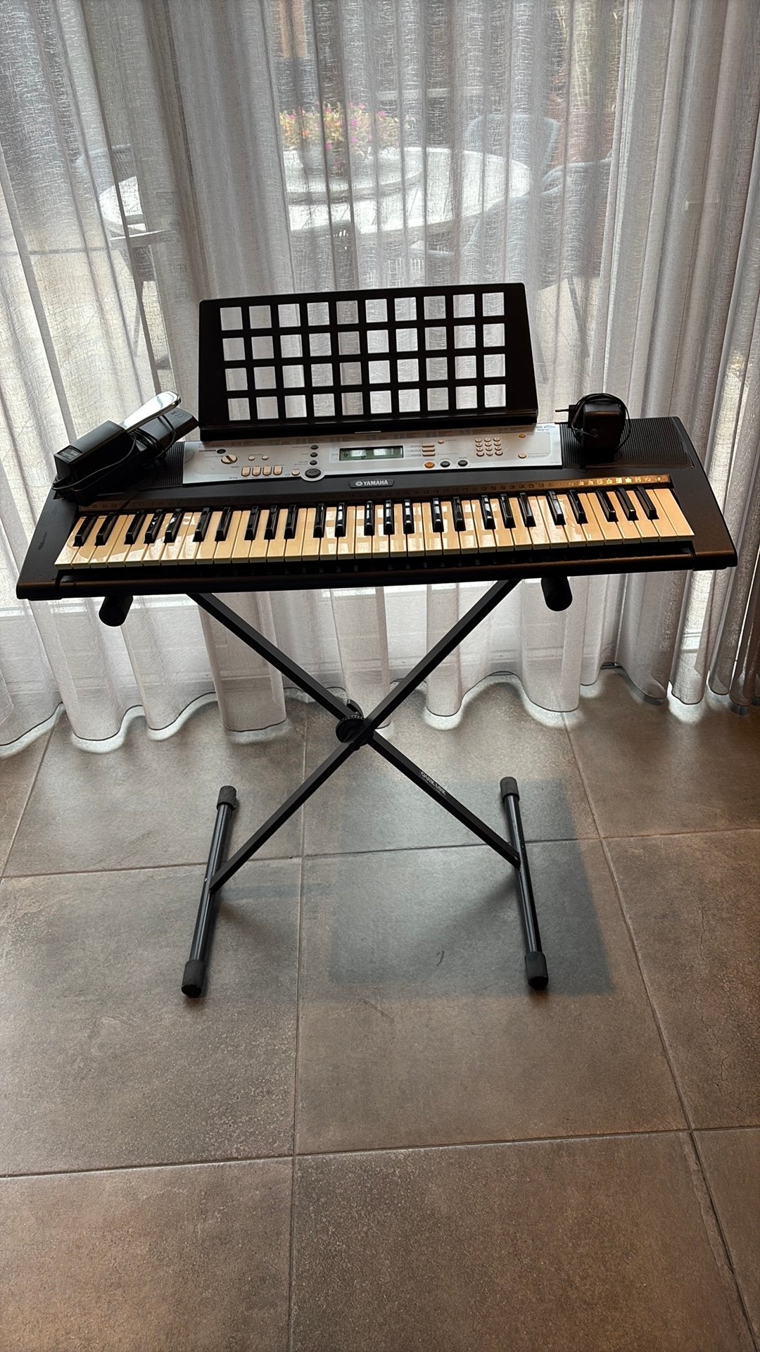 Keyboard - Yamaha YPT-200, Ophalen, Yamaha, Met standaard, 61 toetsen