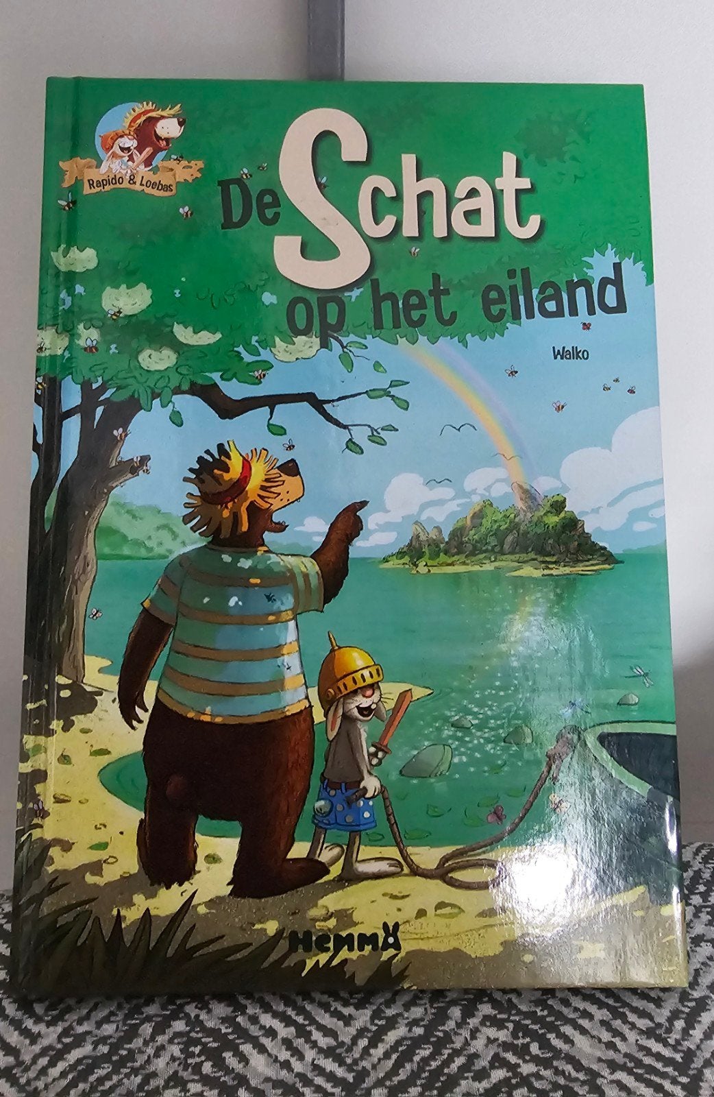 Nieuw kinderboek: De Schat op het Eiland (Rapido & Loebas), Ophalen of Verzenden, Nieuw, Walko, 3 tot 4 jaar