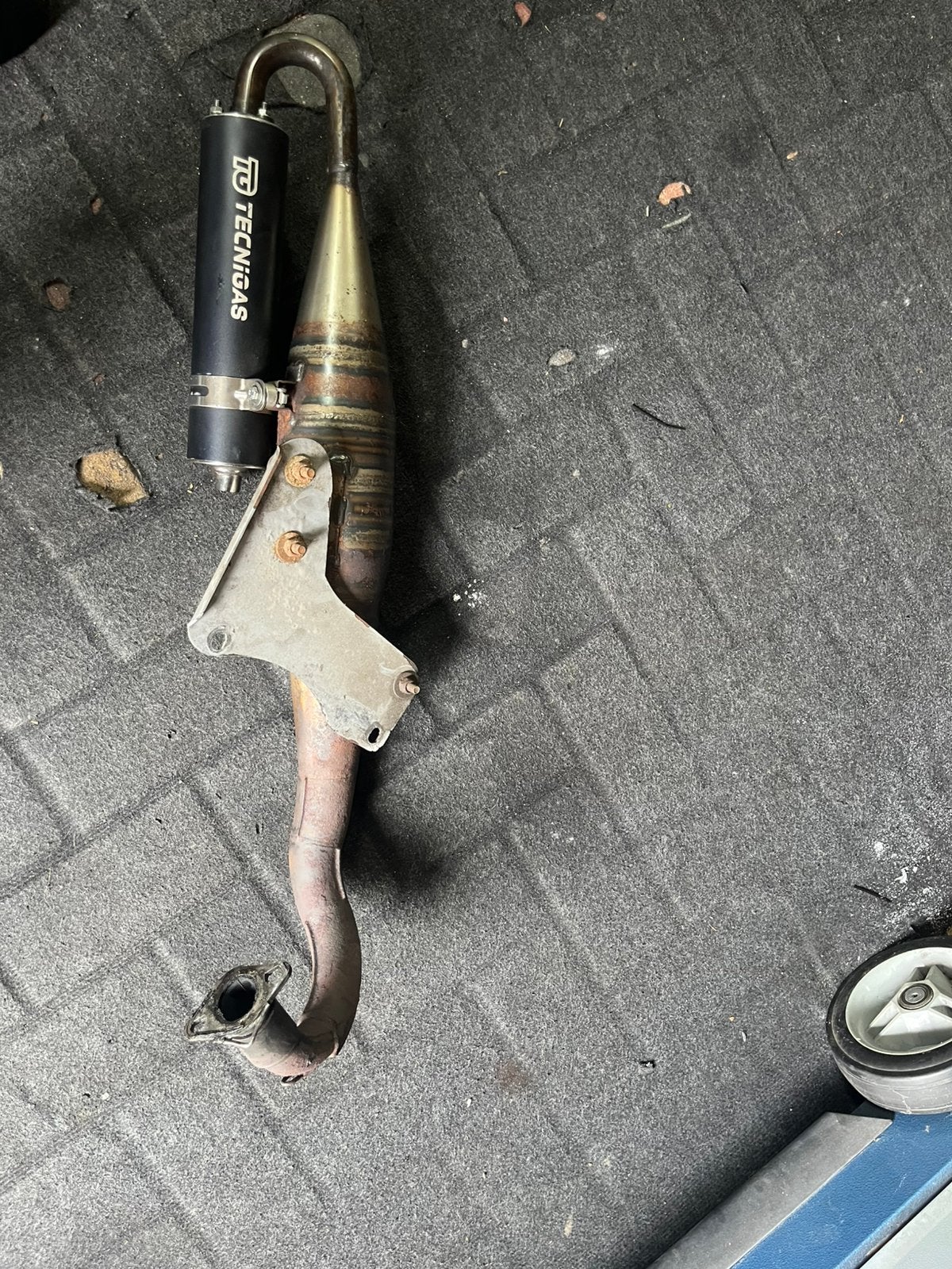 Technigas uitlaat 125/172cc, Ophalen, Nieuw, Uitlaat