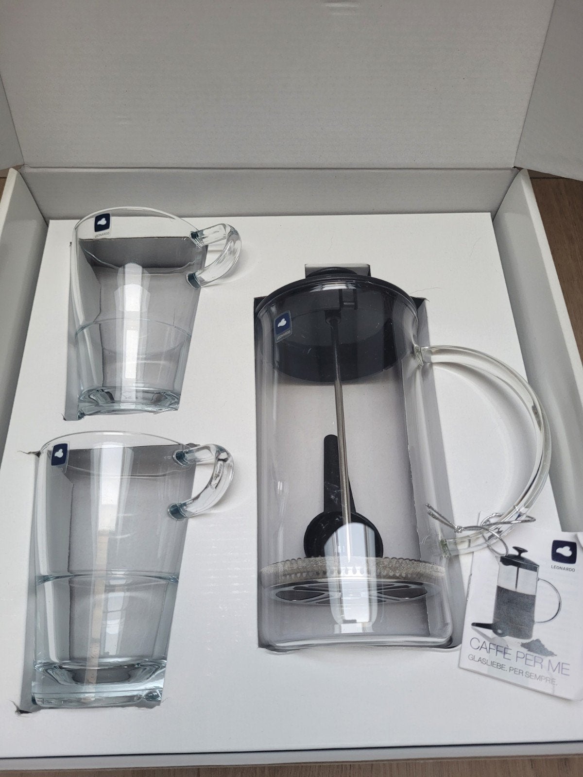 nieuw koffieset van Leonardo, Ophalen, Nieuw, Glas, Overige stijlen