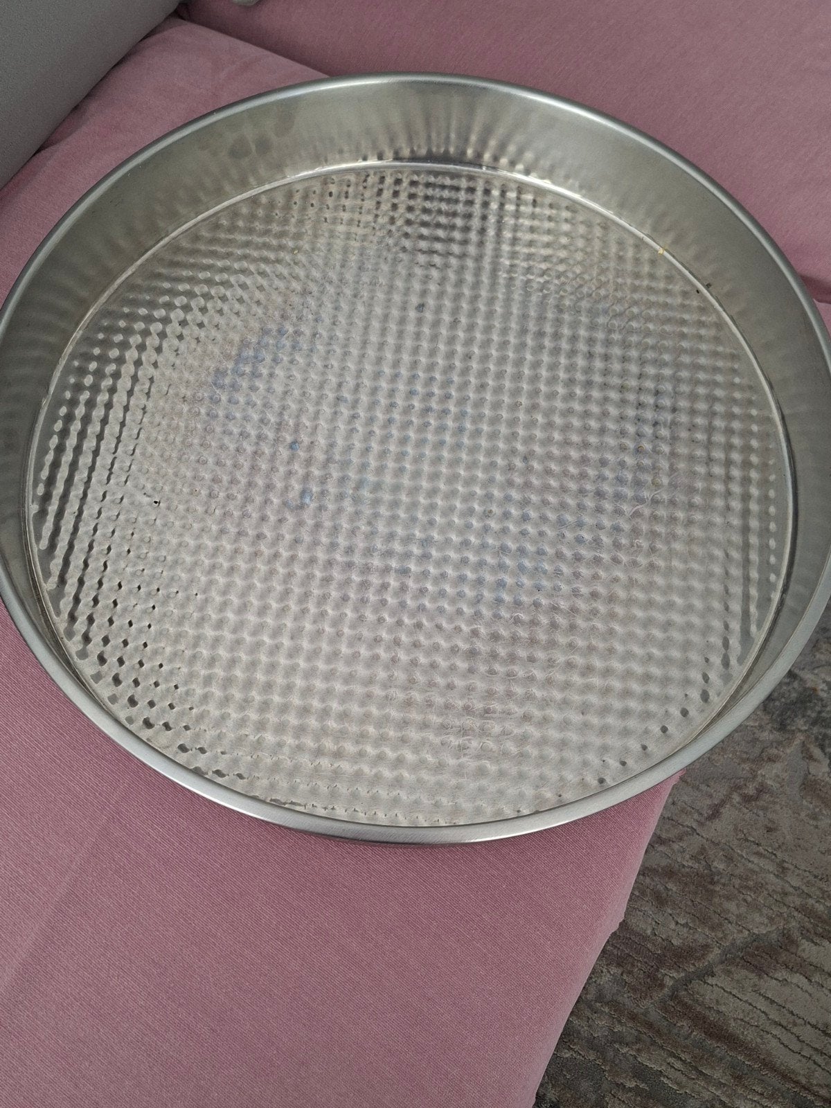 cigkofte tepsisi 60cm, Zilver, Ophalen of Verzenden, Metaal, Overige typen