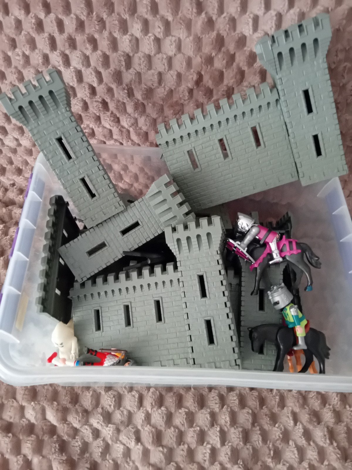 Playmobil Ridders en Kasteelonderdelen met Spook, Kinderen en Baby's, Ophalen, Gebruikt, Complete set, Kasteel/Fort