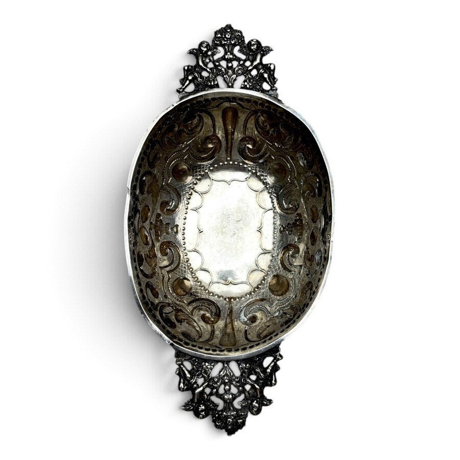 18e eeuwse brandewijnkom, Ophalen of Verzenden, Zilver