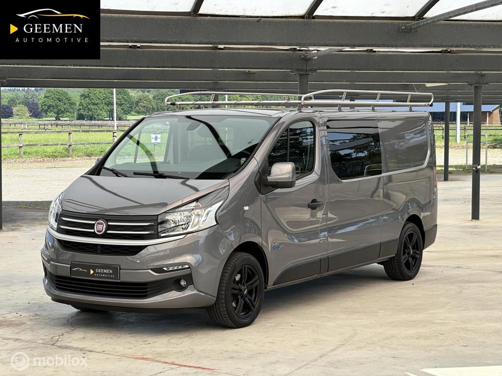 Fiat Talento 1.6 MJ EcoJet L2H1 DC SX CAMERA/IMPERIAAL, Auto's, Bestelauto's, Voorwielaandrijving, 145 pk, Stof, Gebruikt