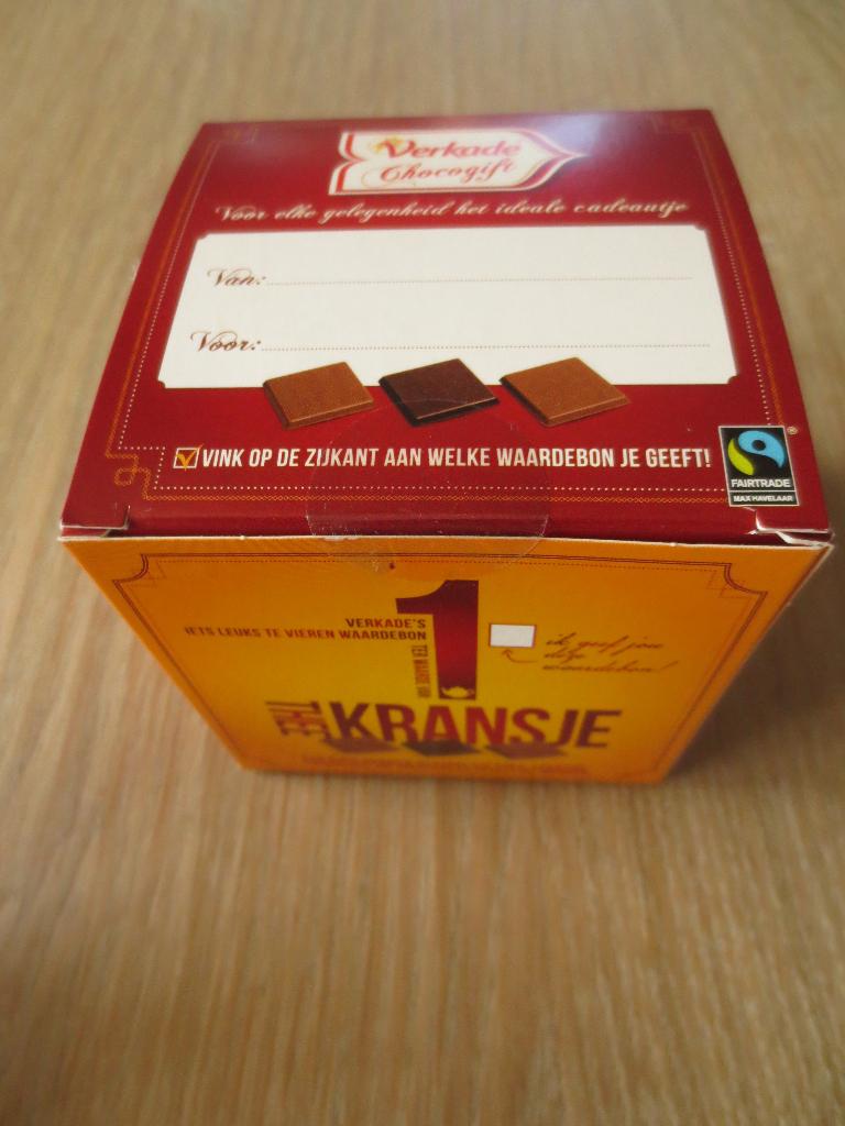 Verkade / Verzamelen - Merken - Verkade chocolade giftdoosje, Ophalen of Verzenden, Zo goed als nieuw, Verpakking