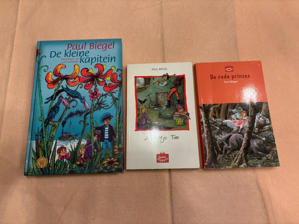 Paul biegel kleine kapitein juttertje tim rode prinses boek!, Boeken, Kinderboeken | Jeugd | onder 10 jaar, Zo goed als nieuw