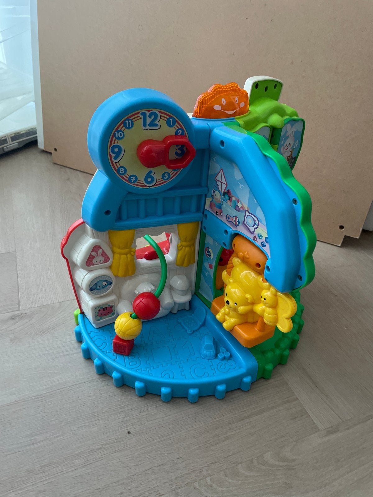 VTech 1-2-3 Draai & Leer Boerderij Speelset, Ophalen of Verzenden, Zo goed als nieuw, Overige typen, Met licht
