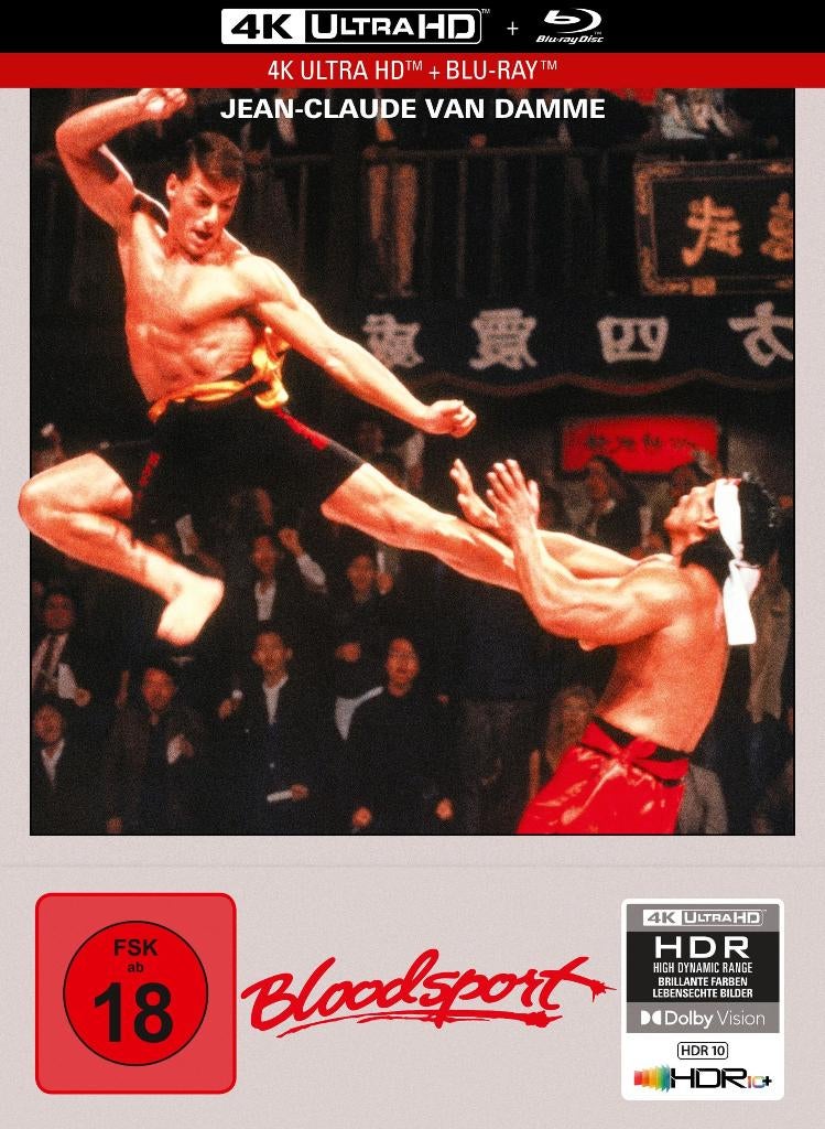 UHD Blu-ray - Bloodsport 2-Disc Limited Collector's Edition, Ophalen of Verzenden, Nieuw in verpakking, Actie
