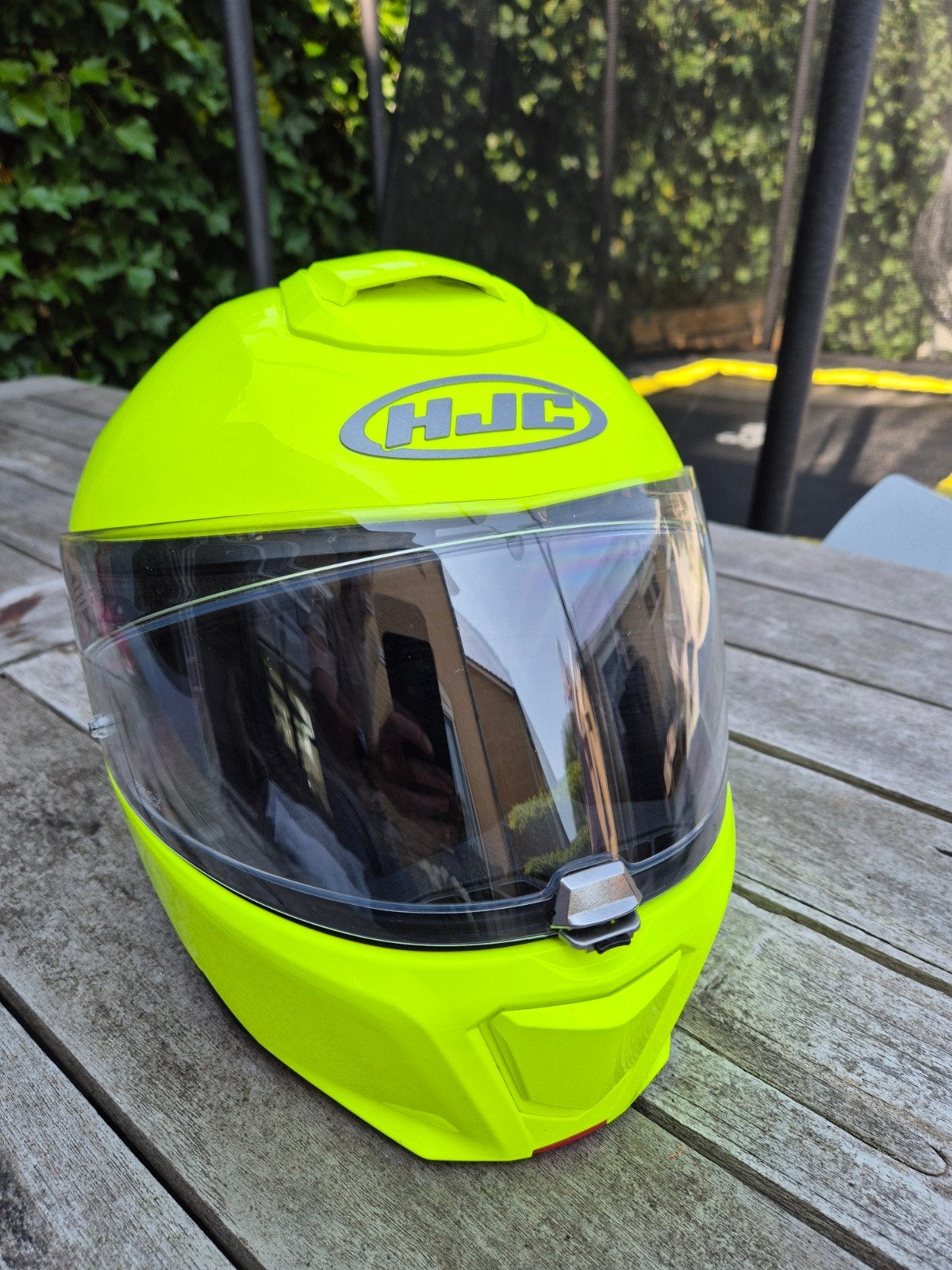 HJC RPHA 90 systeemhelm, maat L (58-59 cm), incl. Cardo, Ophalen of Verzenden, Tweedehands, Systeemhelm, HJC