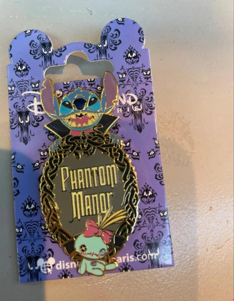 Stitch Phantom Manor Pin - Disneyland Parijs, Ophalen of Verzenden, Overige figuren, Nieuw, Overige typen