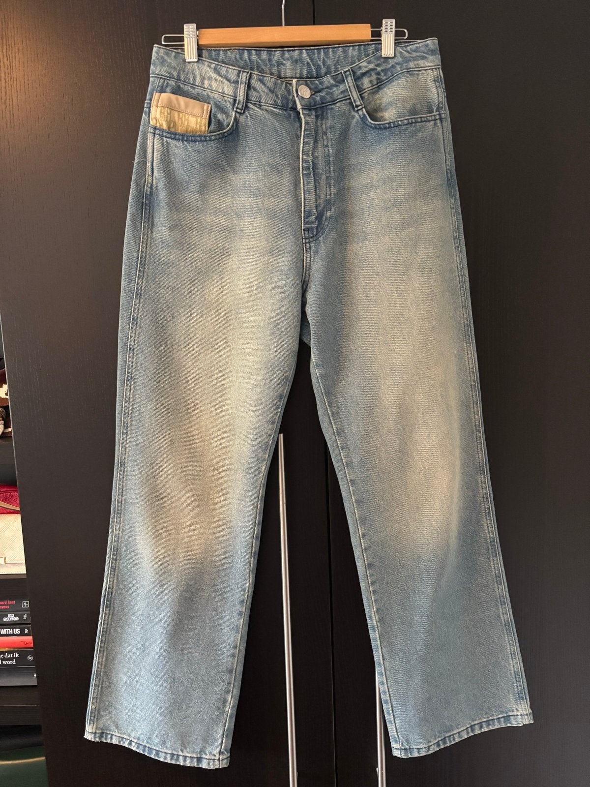 Mooie blauwe RVNI Berlin Jeans - Maat W31 met aparte zakken, Ophalen of Verzenden, Zo goed als nieuw, Blauw, W30 - W32 (confectie 38/40)