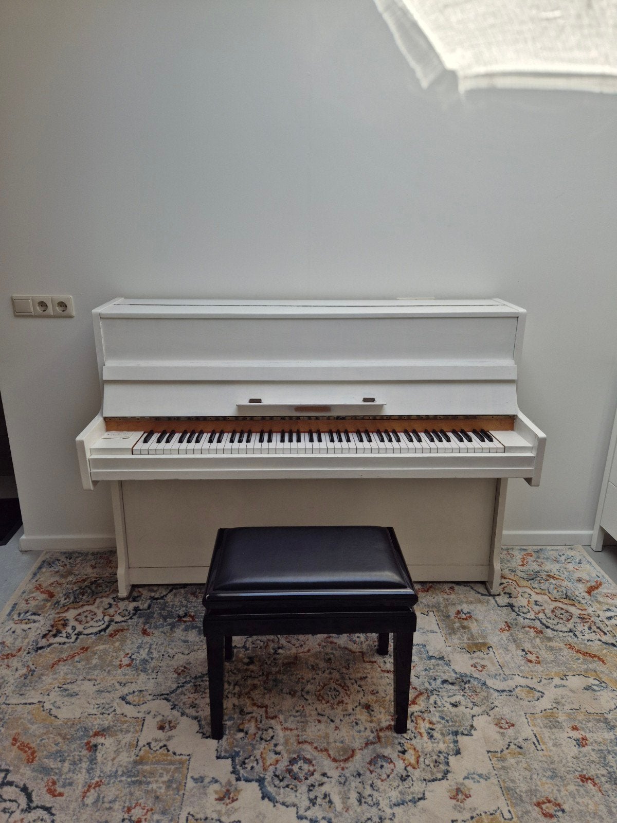 Alb. Hahn piano | 144 breed x 55 diep x 108 hoog, Ophalen, Gebruikt