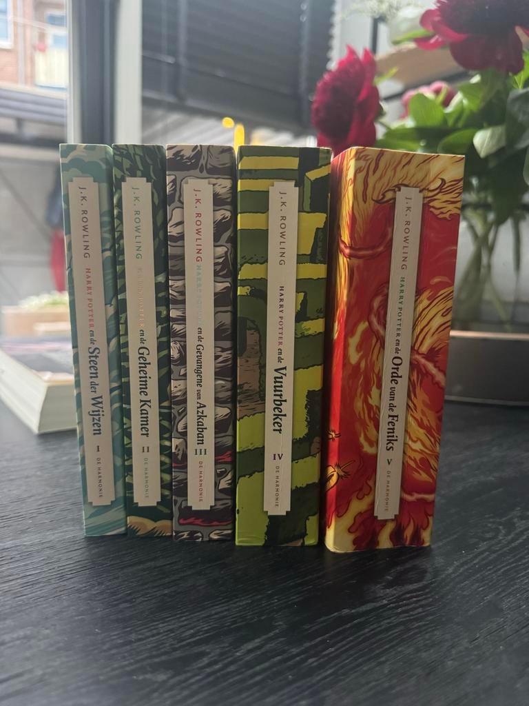 Harry Potter boekenreeks - 5 delen in het Nederlands, Verzenden, Zo goed als nieuw