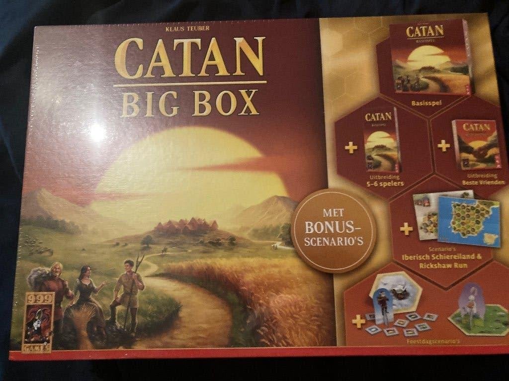 Catan big box extra 5-6 spelers nieuw, Vijf spelers of meer, Ophalen of Verzenden, Nieuw, 999games