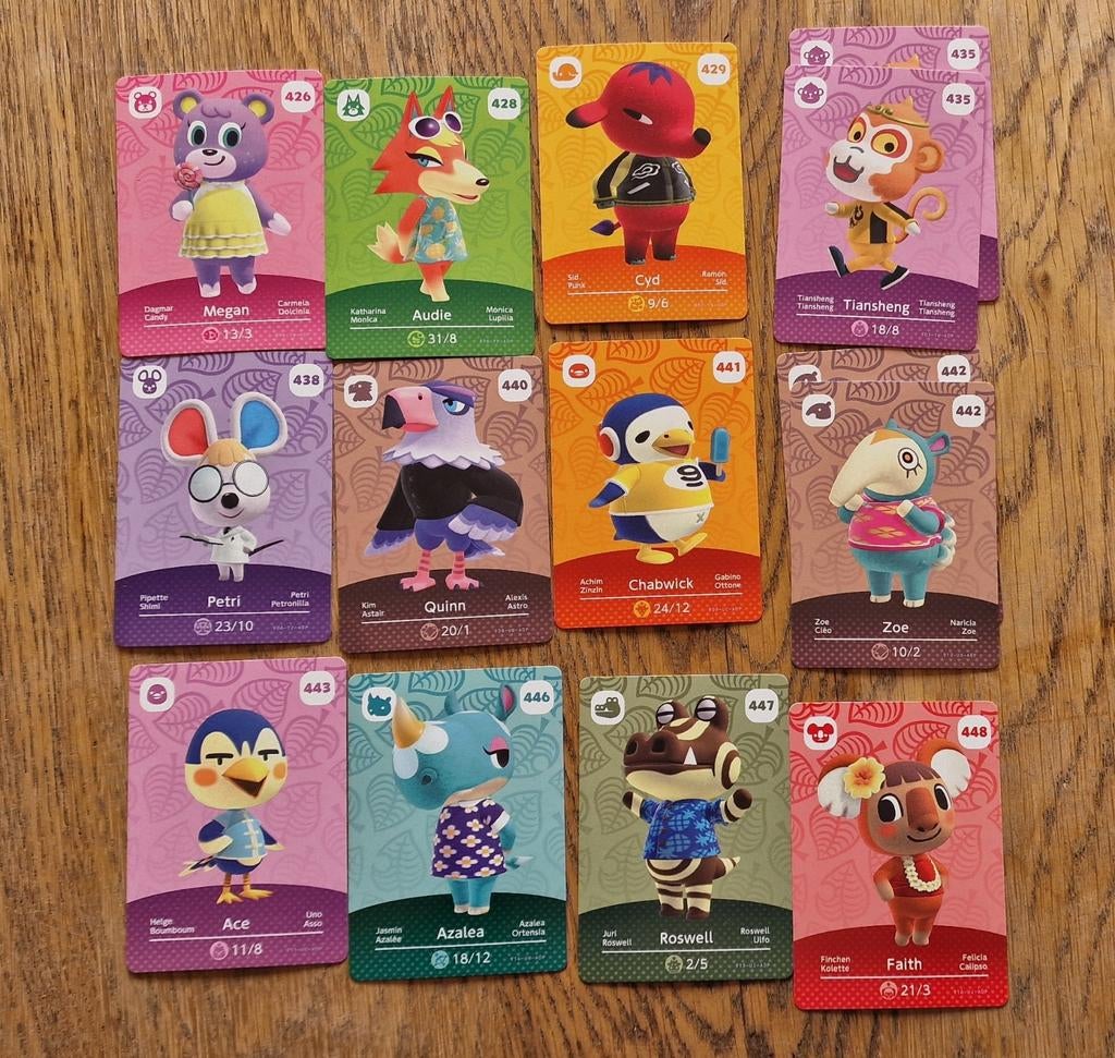 Animal crossing amiibo kaartjes serie 5, Ophalen of Verzenden, Nieuw, Losse kaart