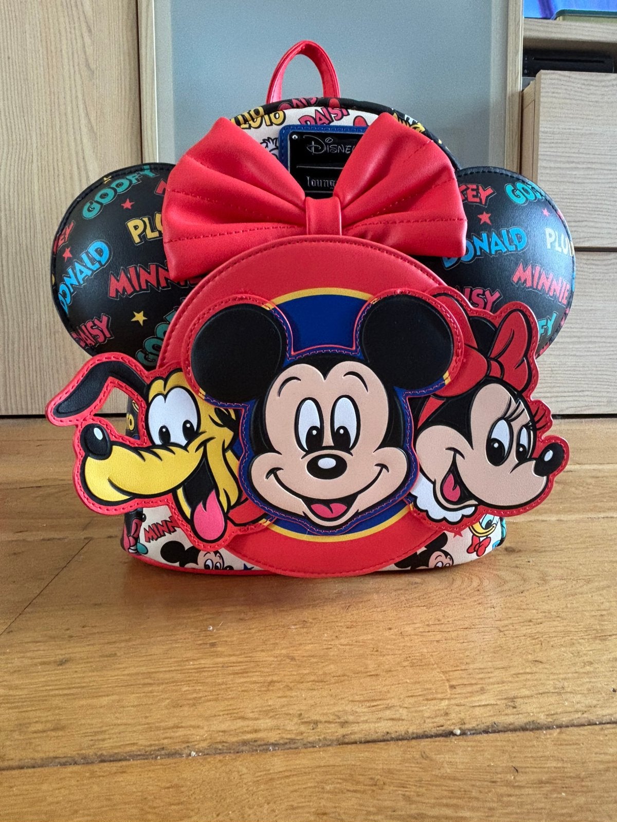 Disney Loungefly met oren, Sieraden, Tassen en Uiterlijk, Ophalen, Zo goed als nieuw, Overige merken, 30 tot 45 cm