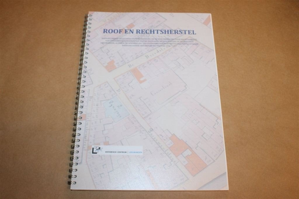 Roof en Rechtsherstel — Joods Vastgoed Leeuwarden, Ophalen of Verzenden, Gelezen