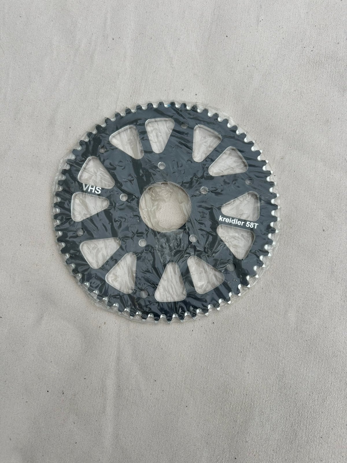 Achtertandwiel kreidler crosser VHS 58 tands aluminium, Ophalen of Verzenden, Zo goed als nieuw, Overige typen