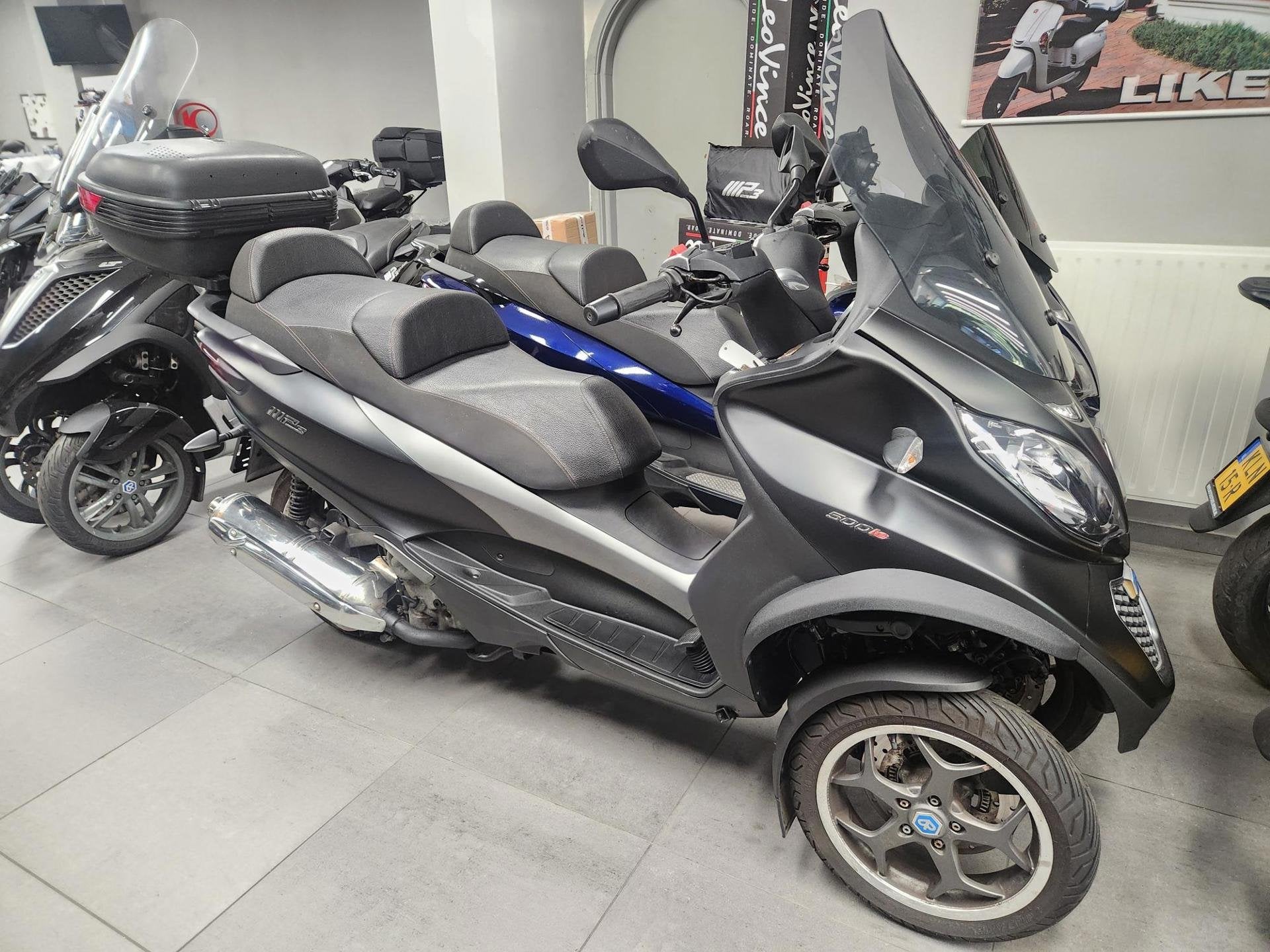 Piaggio MP3 500 ABS ASR SPORT 2018, Automaat, 31 pk, Achterwielaandrijving, Gebruikt