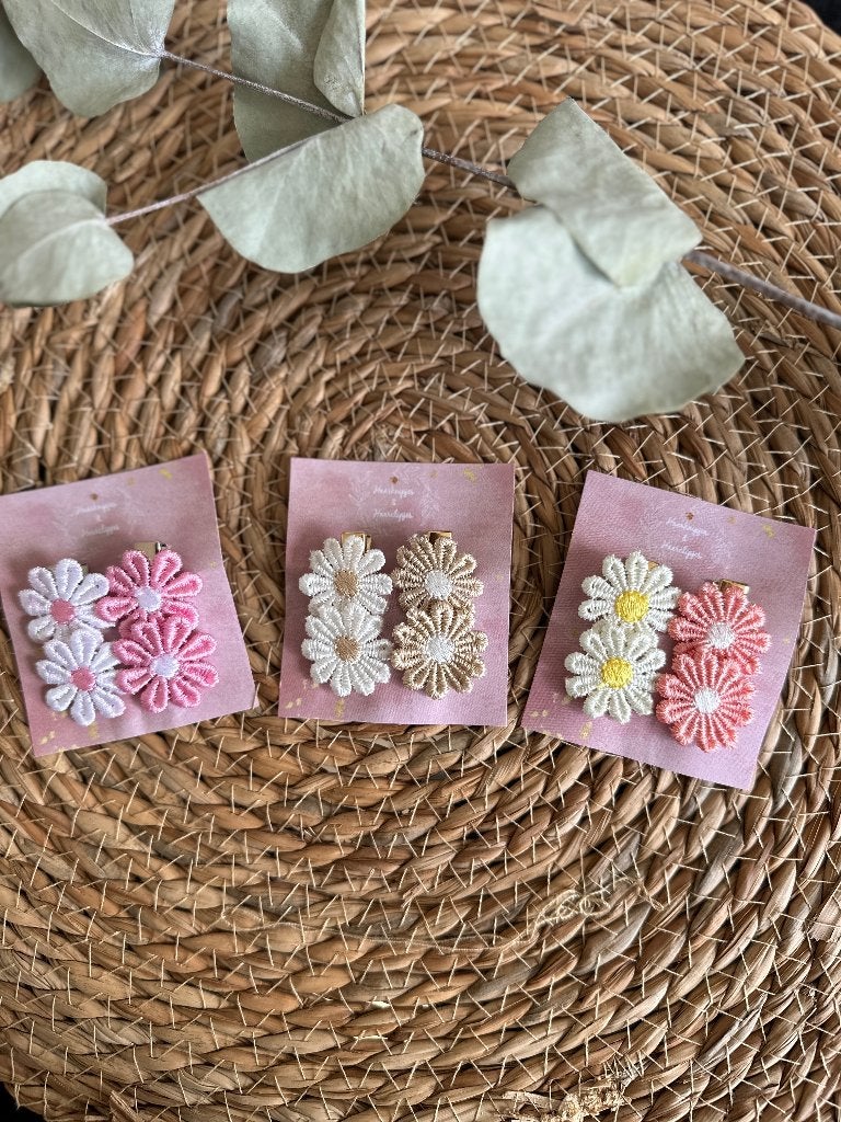 Haarknipjes & haarclipjes alligator schuifspeldje met bloem, Haarknipjes & haarclipjes, Ophalen of Verzenden, Haarspeld, Meerkleurig
